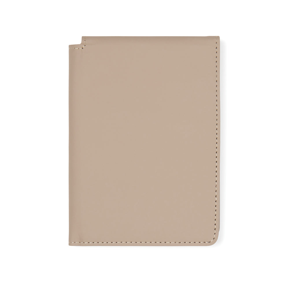 VINGA Baltimore RCS recycelte Polyester-RFID-Reisepasshülle – greige