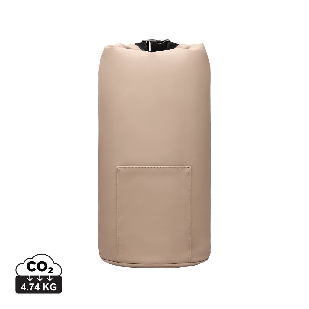 VINGA Baltimore RCS Roll-Top Kühltasche – greige