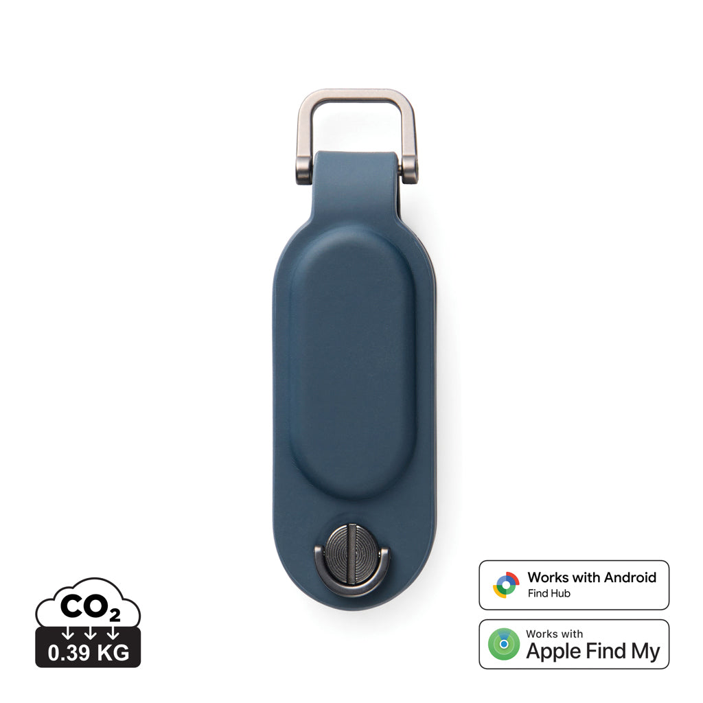 VINGA Baltimore RCS Schlüsselhalter mit Dual-Finder – navy blau