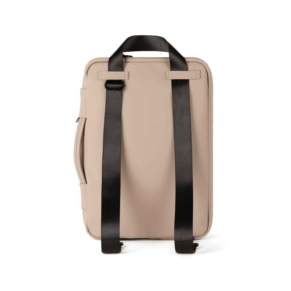 VINGA Baltimore RCS wandelbare Rucksack-Aktentasche – greige