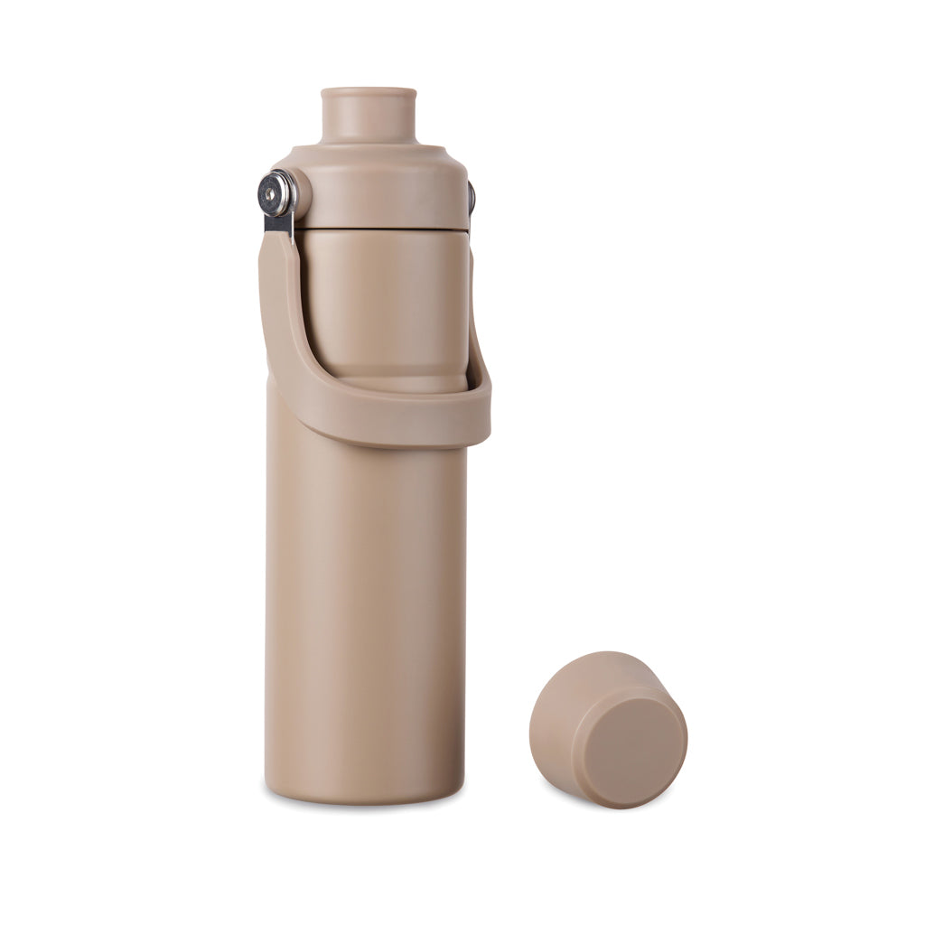 VINGA Baltimore Trek RCS recycelte SS Flasche 600ml – greige