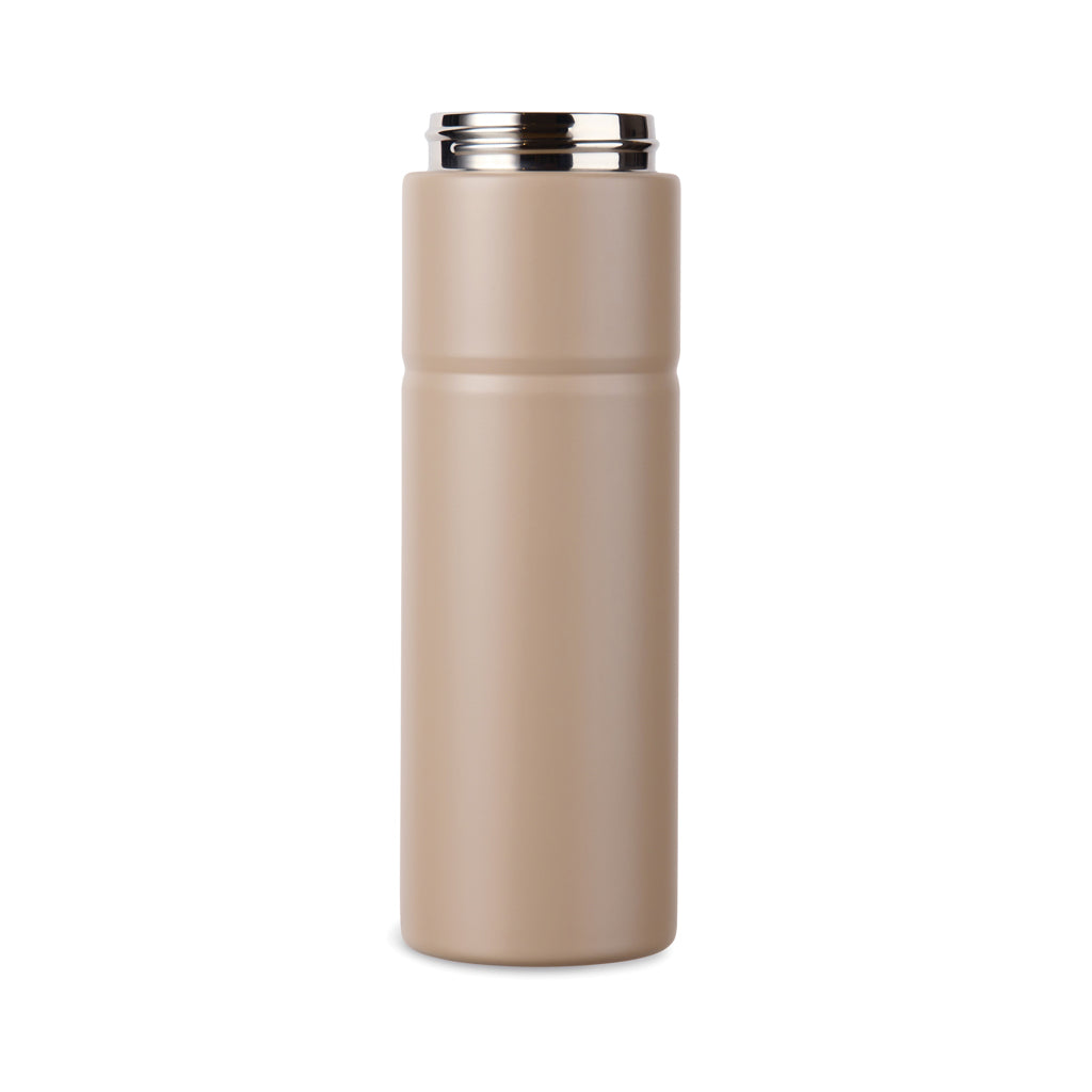 VINGA Baltimore Trek RCS recycelte SS Flasche 600ml – greige