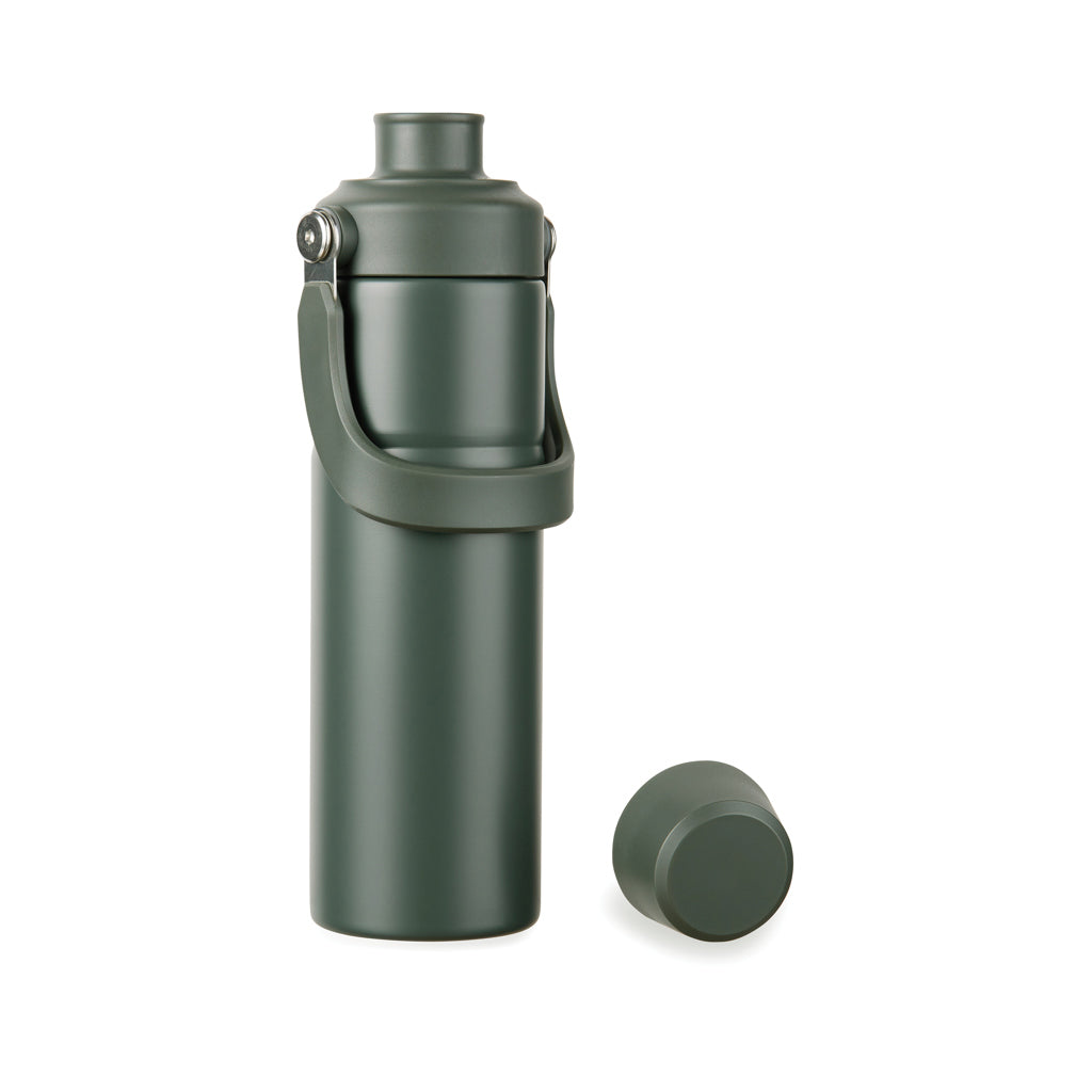 VINGA Baltimore Trek RCS recycelte SS Flasche 600ml – grün