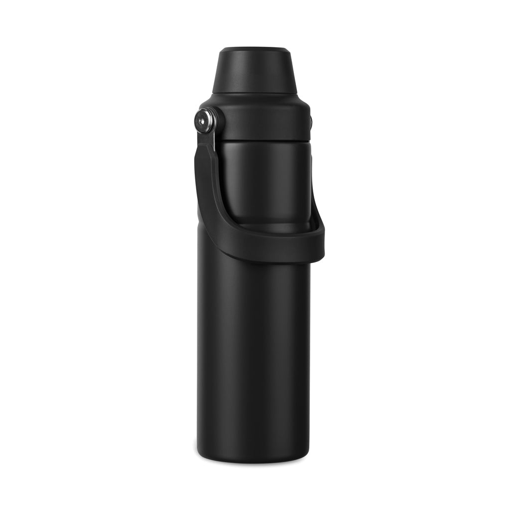 VINGA Baltimore Trek RCS recycelte SS Flasche 600ml – schwarz