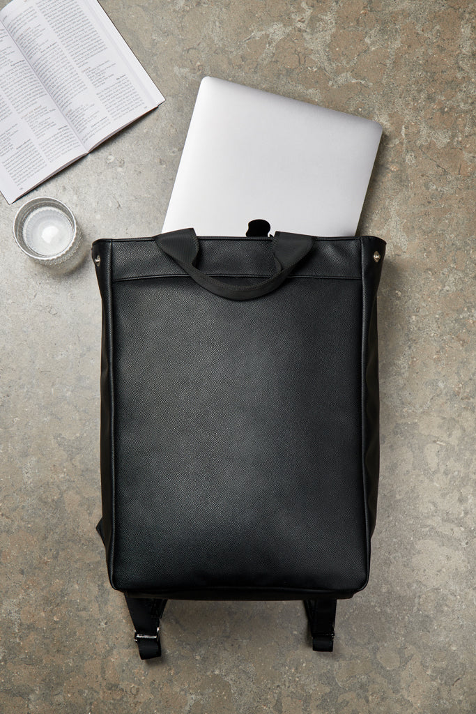 VINGA Bermond Rucksack aus RCS recyceltem PU