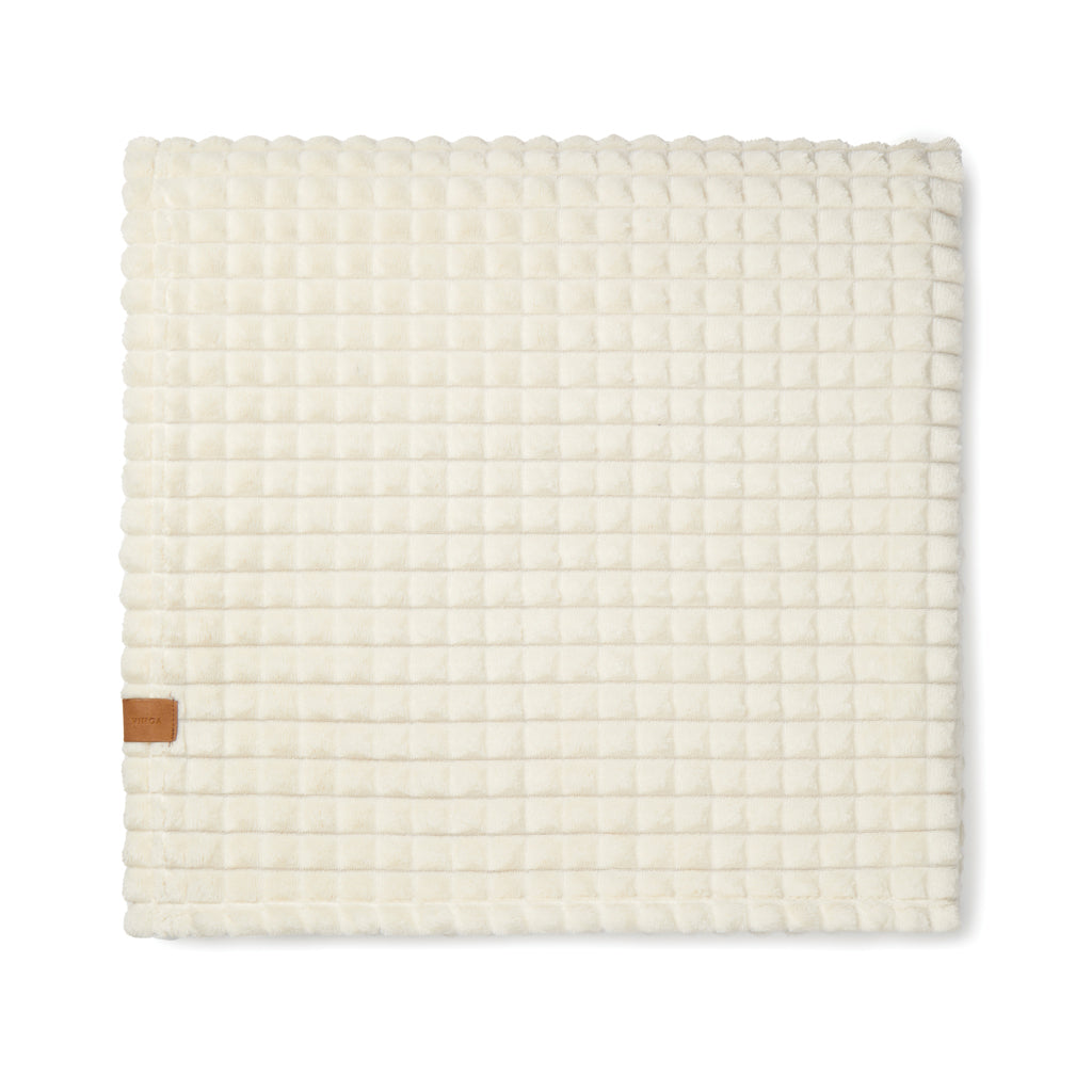 VINGA Branson Decke aus GRS recyceltem PET – beige