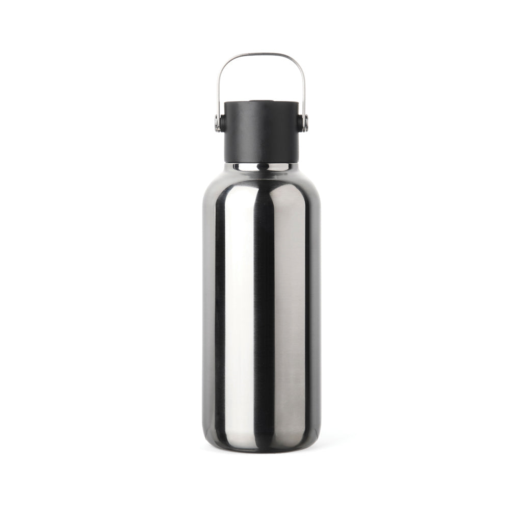 VINGA Cael RCS Stainless-Steel Trinkflasche 600ml – Silbergrau
