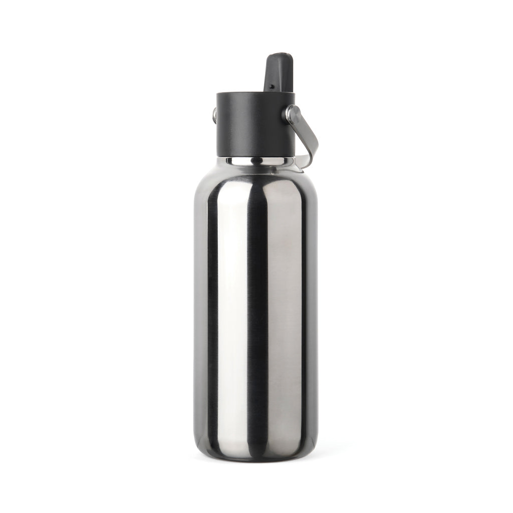 VINGA Cael RCS Stainless-Steel Trinkflasche 600ml – Silbergrau
