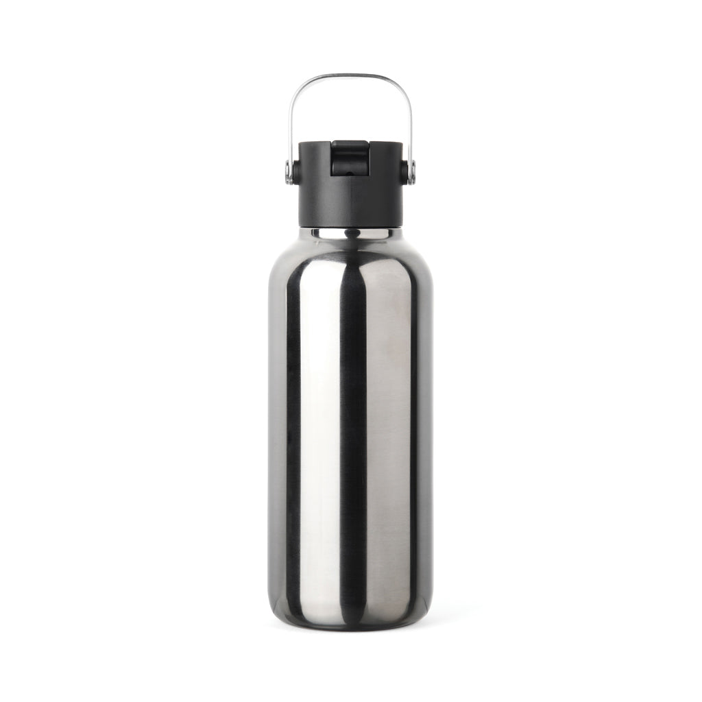 VINGA Cael RCS Stainless-Steel Trinkflasche 600ml – Silbergrau