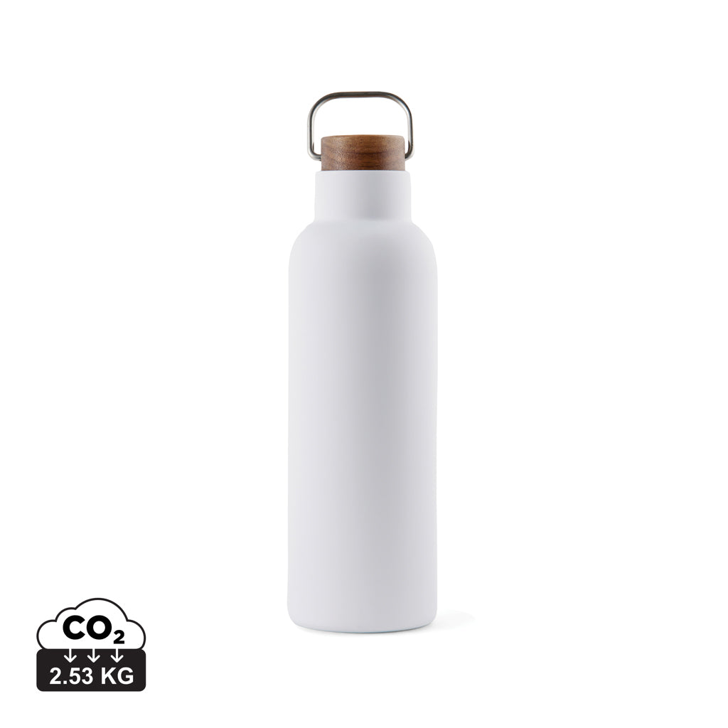 VINGA Ciro RCS recycelte Vakuumflasche 800ml – weiß