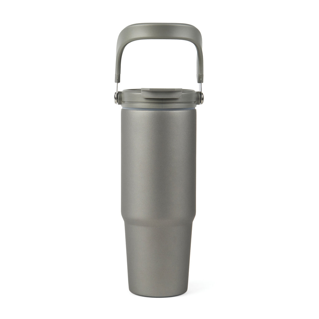 VINGA Eos Trek 880ml Flasche aus RCS rec. Stainless-Steel – grau