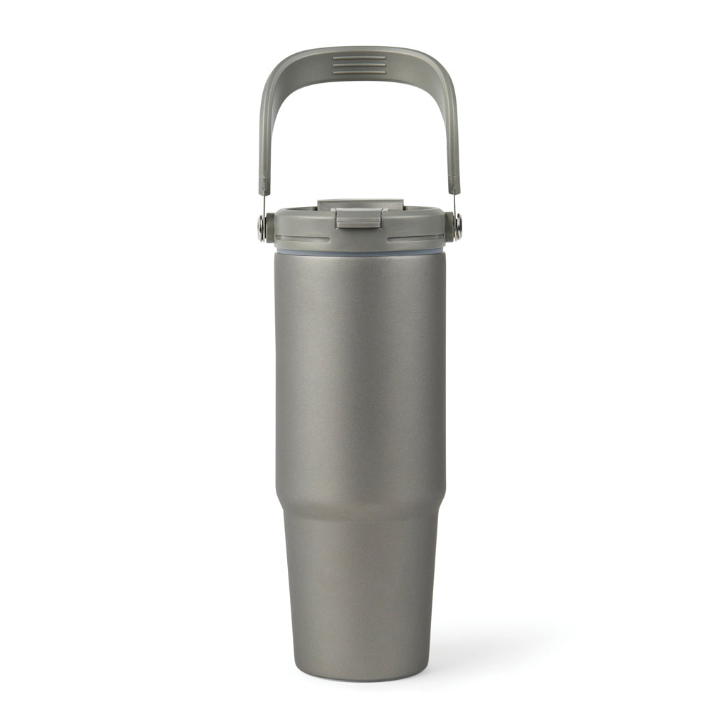 VINGA Eos Trek 880ml Flasche aus RCS rec. Stainless-Steel – grau