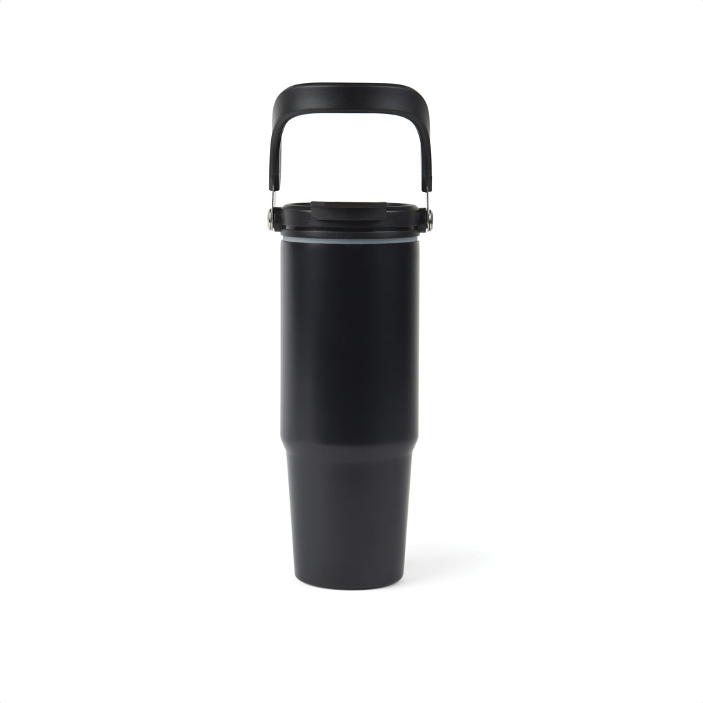 VINGA Eos Trek 880ml Flasche aus RCS rec. Stainless-Steel – schwarz