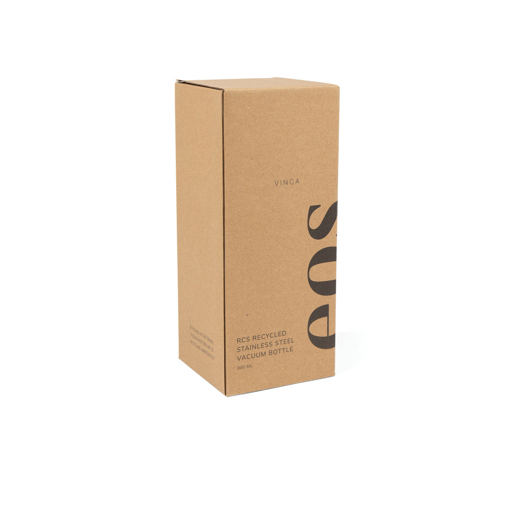 VINGA Eos Trek 880ml Flasche aus RCS rec. Stainless-Steel
