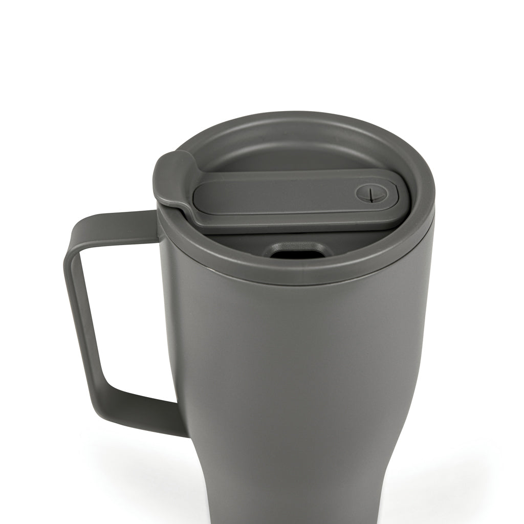 VINGA Eos Voyager 800ml Flasche aus RCS rec. Stainless-Steel – grau