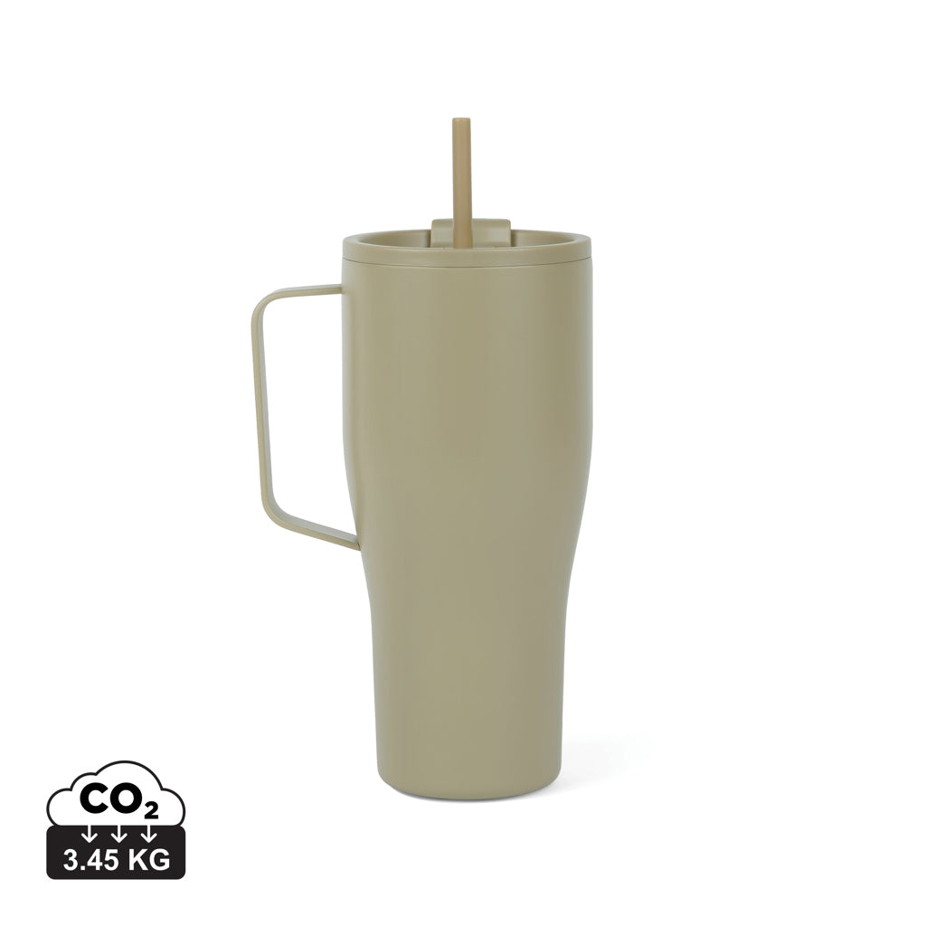 VINGA Eos Voyager 800ml Flasche aus RCS rec. Stainless-Steel – grün