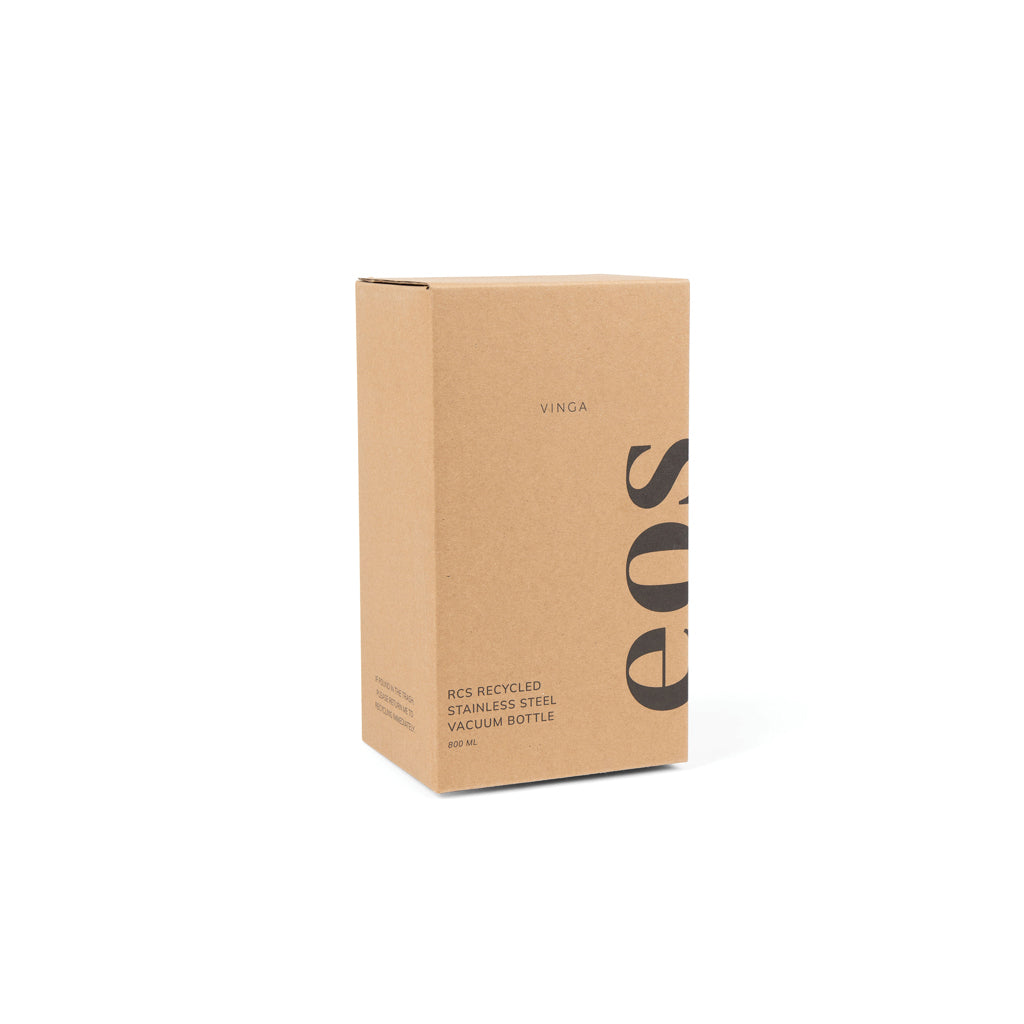 VINGA Eos Voyager 800ml Flasche aus RCS rec. Stainless-Steel