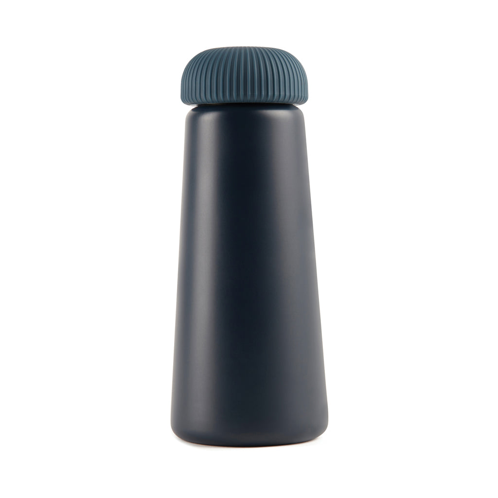 VINGA Erie 450ml Vakuumflasche aus RCS recyceltem Stahl – blau