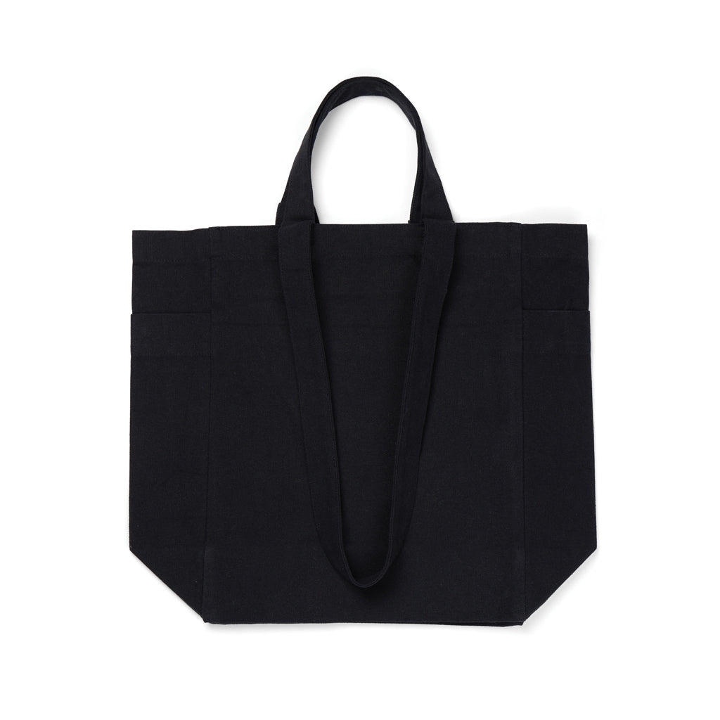 VINGA Hilo AWARE™ Tasche mit Reißverschluss aus rec. Canvas – schwarz