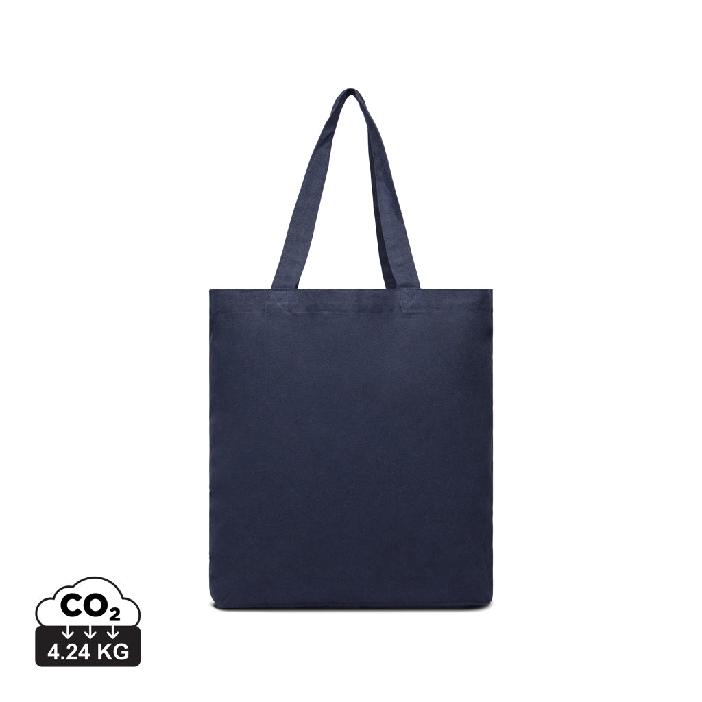 VINGA Hilo AWARE™ Tragetasche aus recyceltem Canvas – navy blau