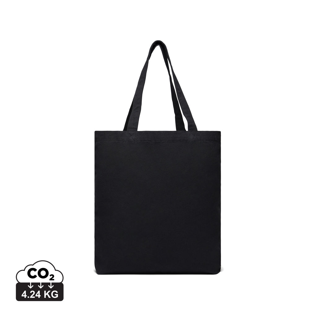 VINGA Hilo AWARE™ Tragetasche aus recyceltem Canvas – schwarz
