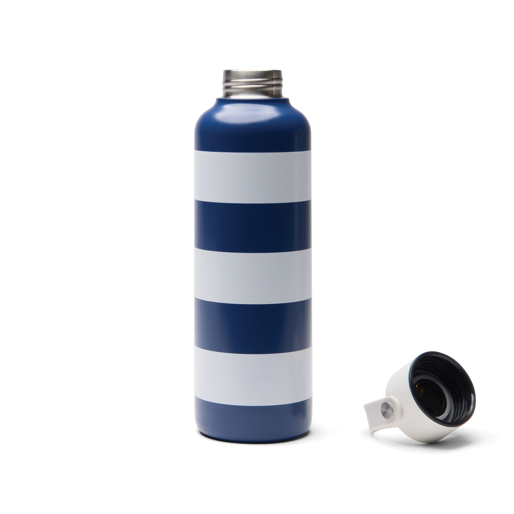 VINGA Lagoa Flasche aus RCS Stainless-Steel, 600ml – navy blau