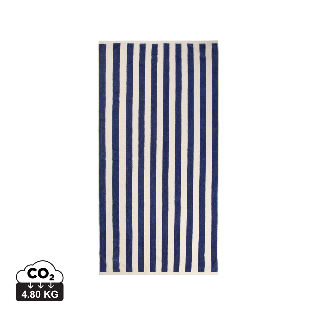 VINGA Lagoa GRS Strandtuch – navy blau