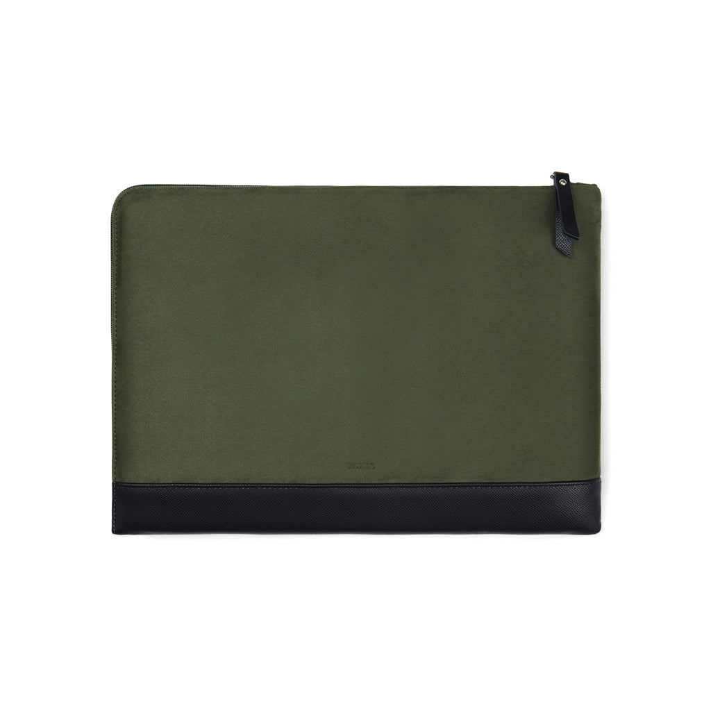 VINGA Marlow 14" Laptop Sleeve aus RCS recyceltem Polyester – grün