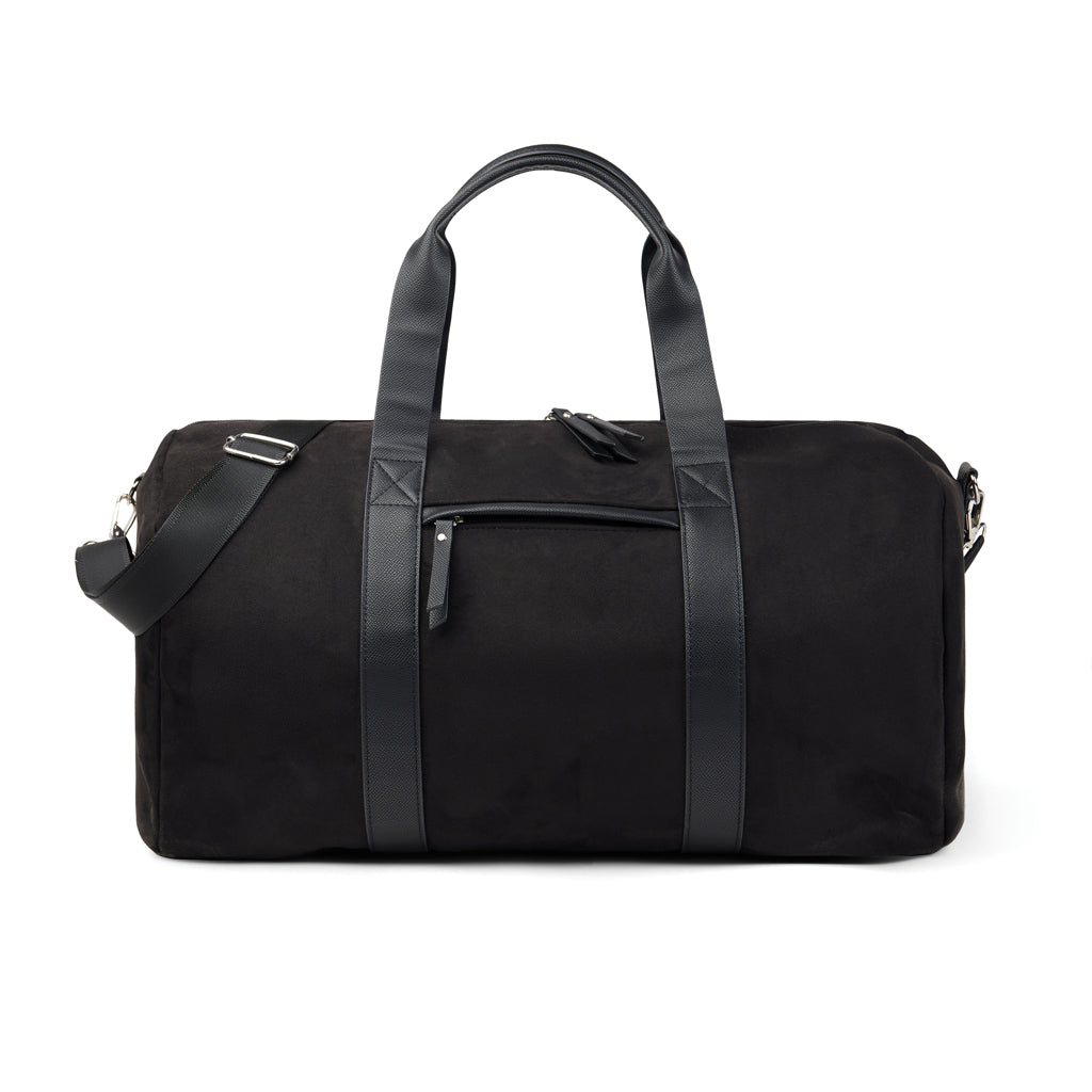 VINGA Marlow Wochenendtasche RCS aus recyceltem Polyester – schwarz
