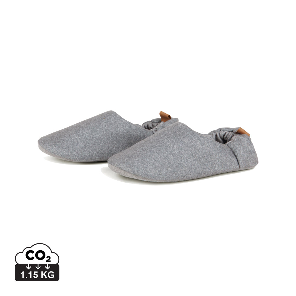 VINGA Moulton Hausschuhe aus RCS rPET (S/M) – grau