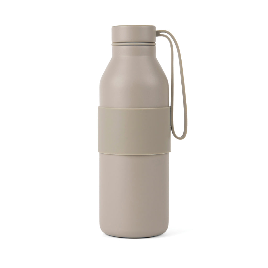 VINGA Niro RCS Stainless-Steel Sling Flasche 500ml – beige