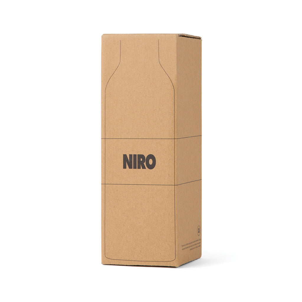 VINGA Niro RCS Stainless-Steel Sling Flasche 500ml – navy blau