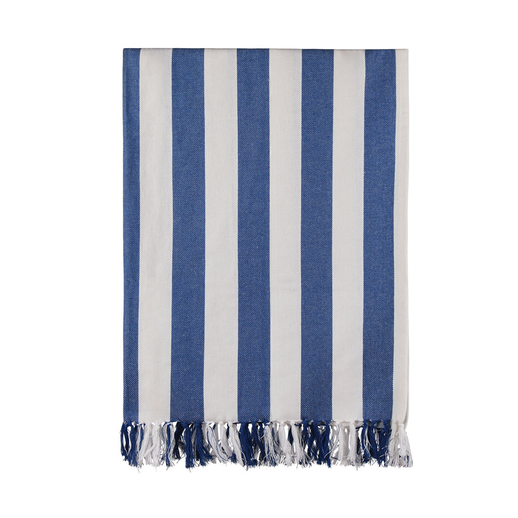 VINGA Ornos GRS Hammam-Familien-Tuch – blau