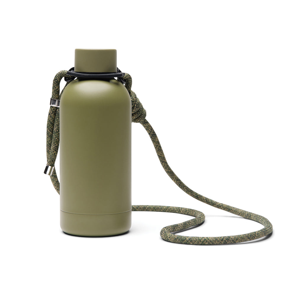 VINGA Parks Flasche aus RCS rec. Stainless-Steel, 400ml – grün