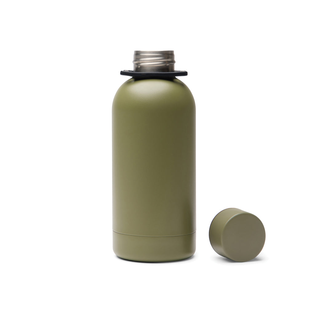 VINGA Parks Flasche aus RCS rec. Stainless-Steel, 400ml – grün