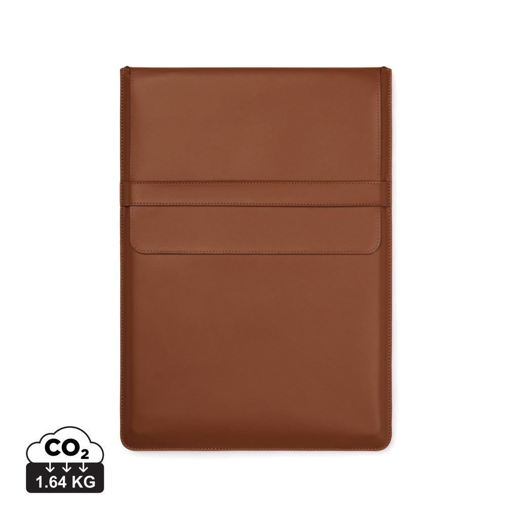 VINGA Timo 14" Laptop-Sleeve aus RCS recyceltem rPET – braun