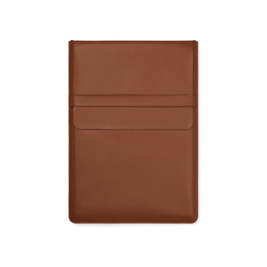 VINGA Timo 16" Laptop-Sleeve aus RCS recyceltem rPET – braun