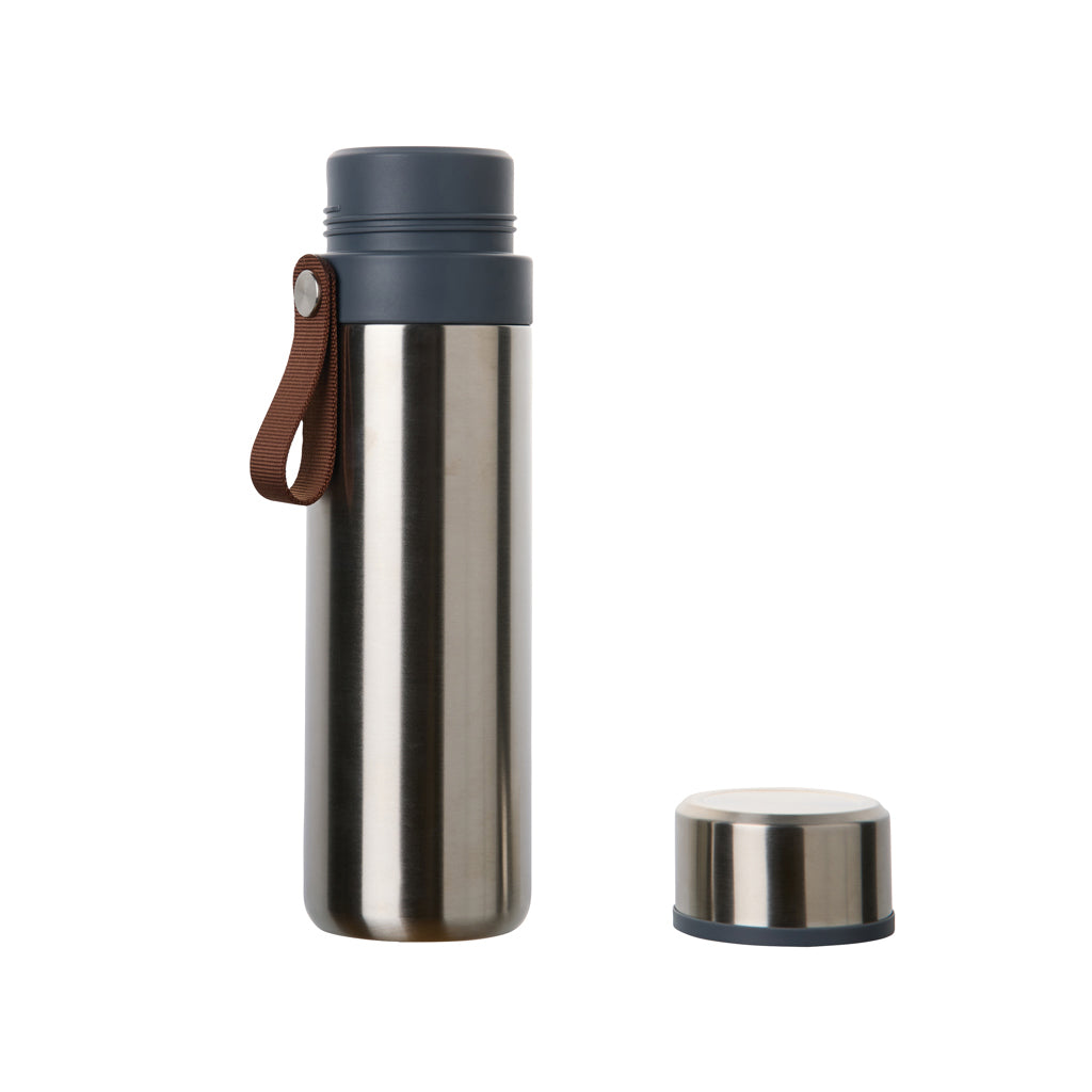 VINGA Tono RCS Thermoskanne mit zwei Bechern, 750ml – Stahl
