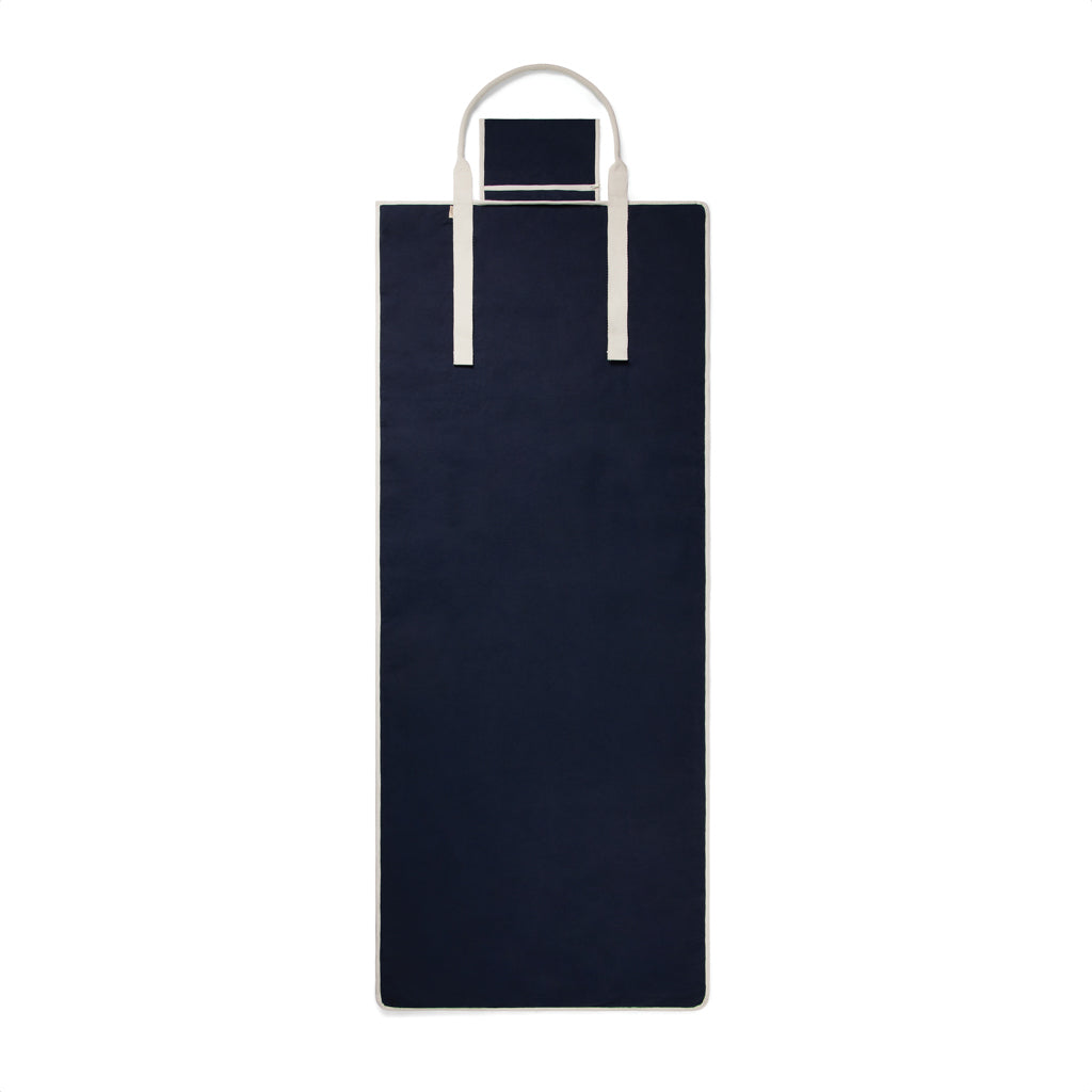 VINGA Volonne AWARE™ Strandmatte aus recyceltem Canvas – blau