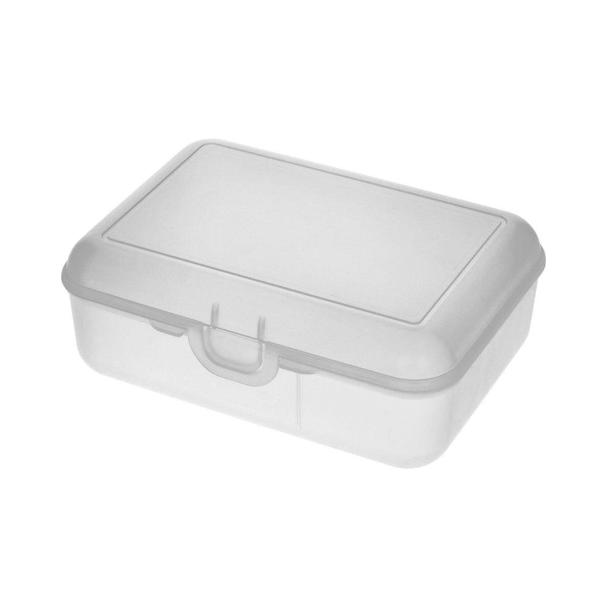 Vorratsdose „School-Box“ deluxe, ohne Trennschale – Transparent