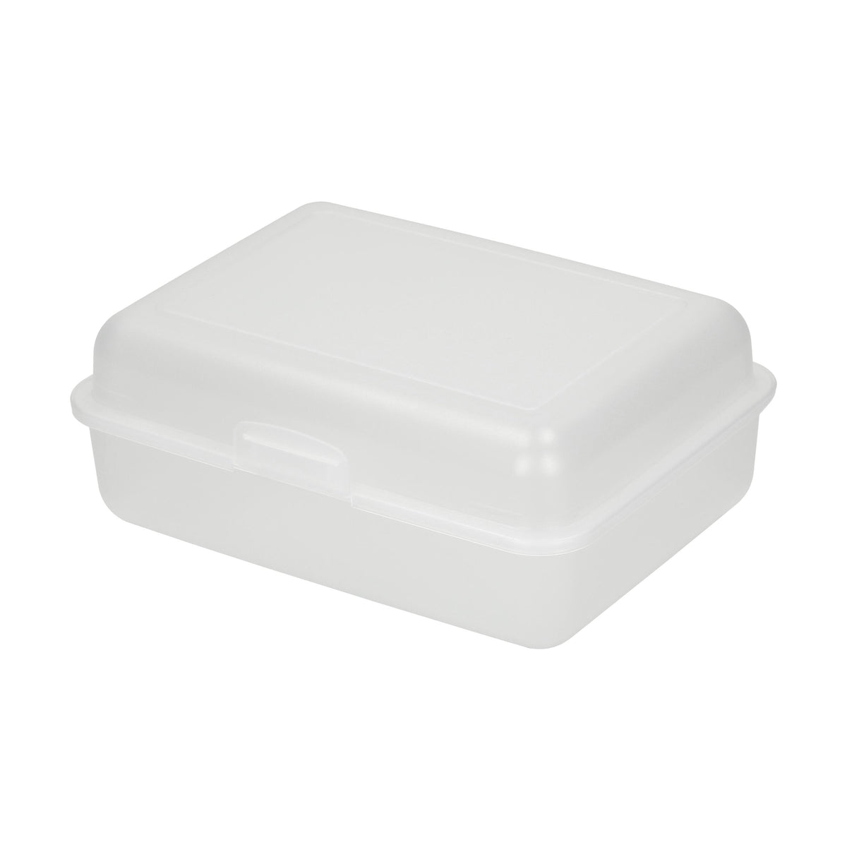 Vorratsdose „School-Box“ groß – Transparent milchig