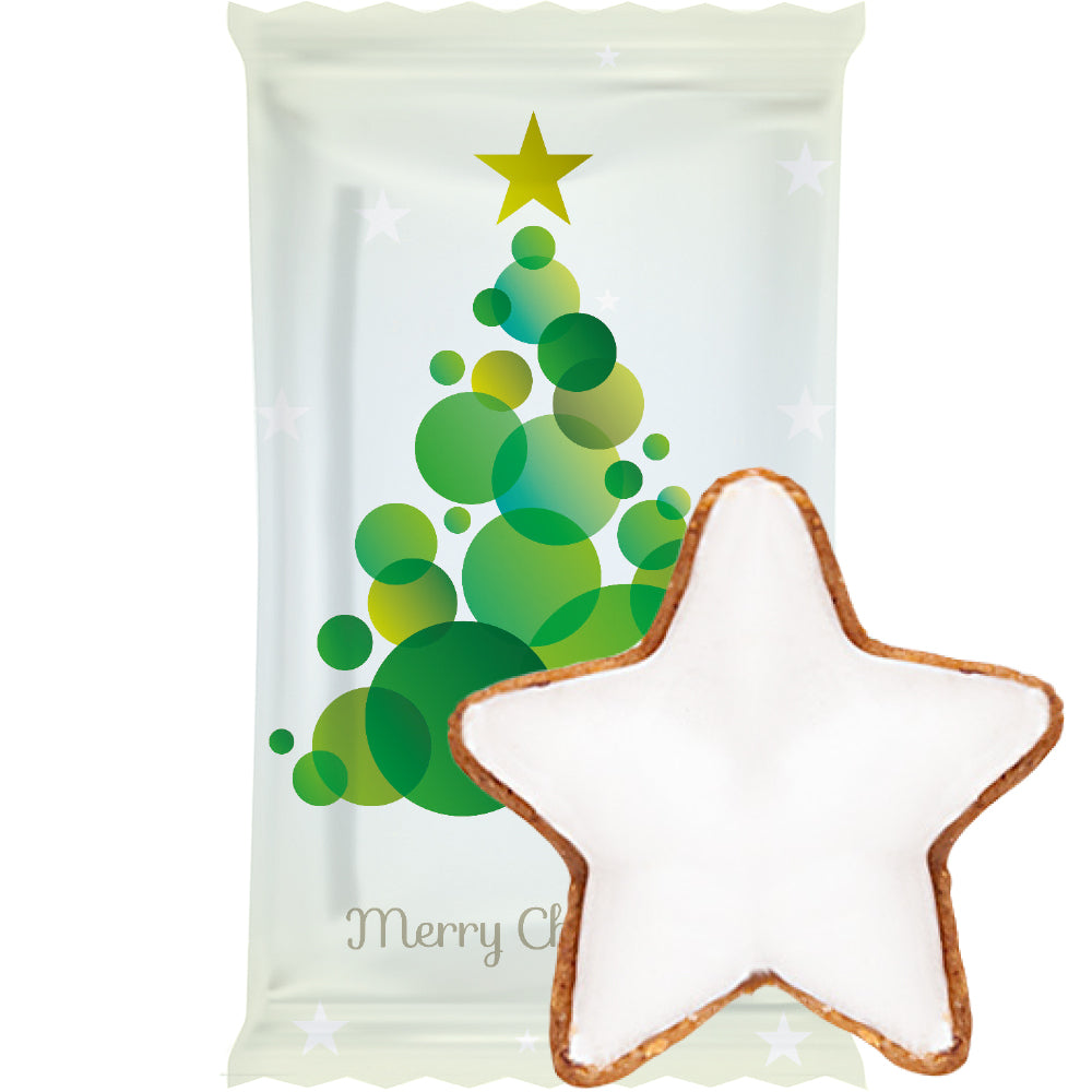 Weihnachtsgebäck im Flowpack – Zimtsterne, ca. 7 g