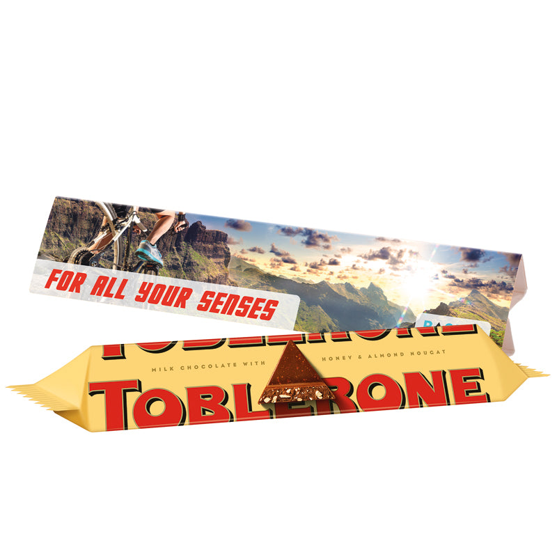 Werbedreieck Long Toblerone