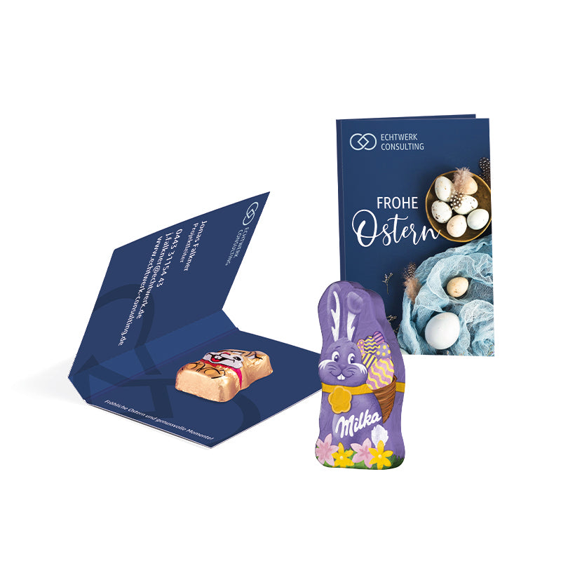 Werbekarte Visitenkartenformat Ostern