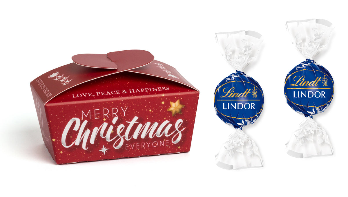 Xmas Ballotin mit Ritter Sport Würfeln