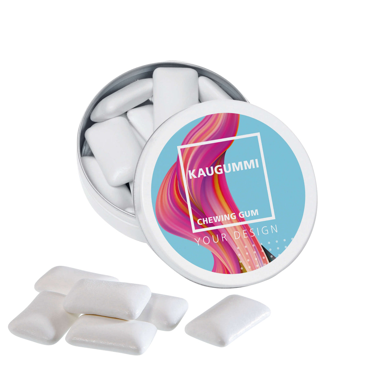 XS Taschendose mit bunten Schokolinsen