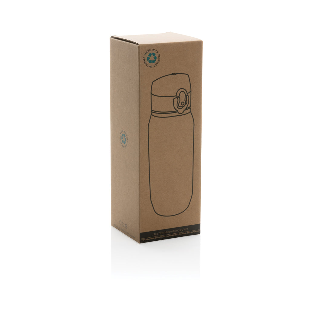 Yide RCS rPET verschließbare Wasserflasche 600ml