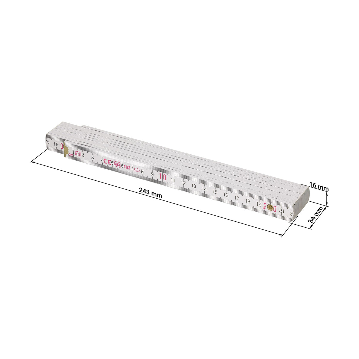 Zollstock „Craft“ 2m