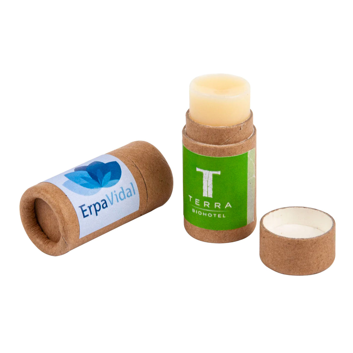Lippenpflege in Papierdose