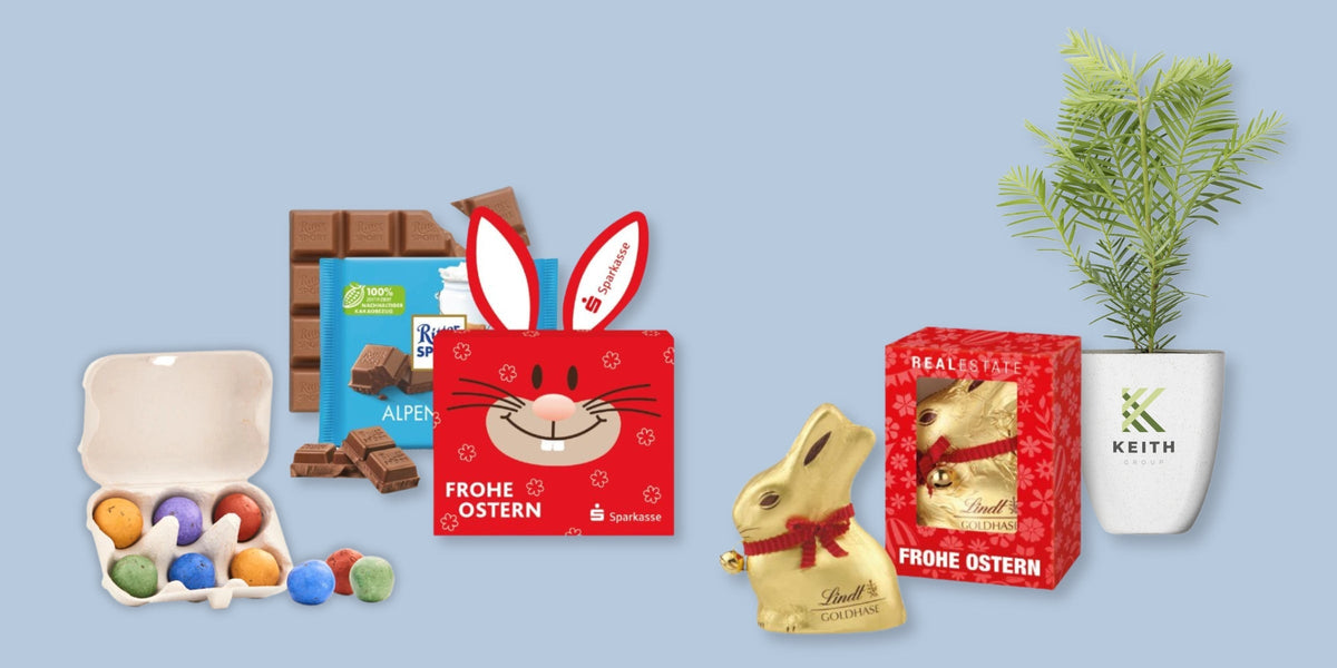 Nachhaltige Werbeartikel zu Ostern mit deinem Design